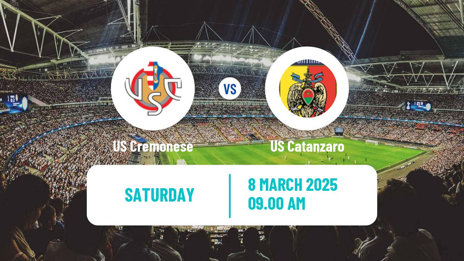 Soccer Italian Serie B Cremonese - Catanzaro
