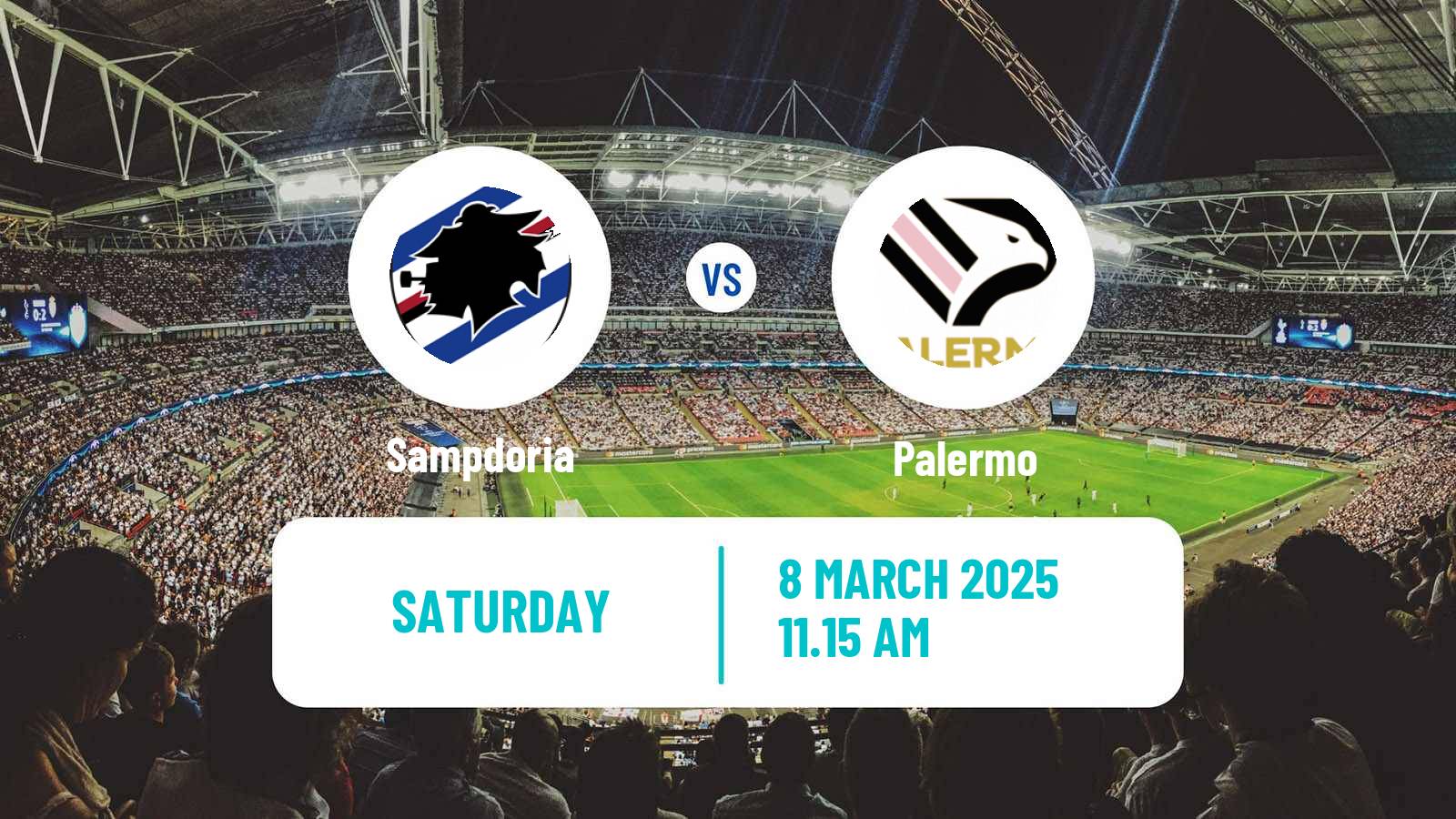 Soccer Italian Serie B Sampdoria - Palermo