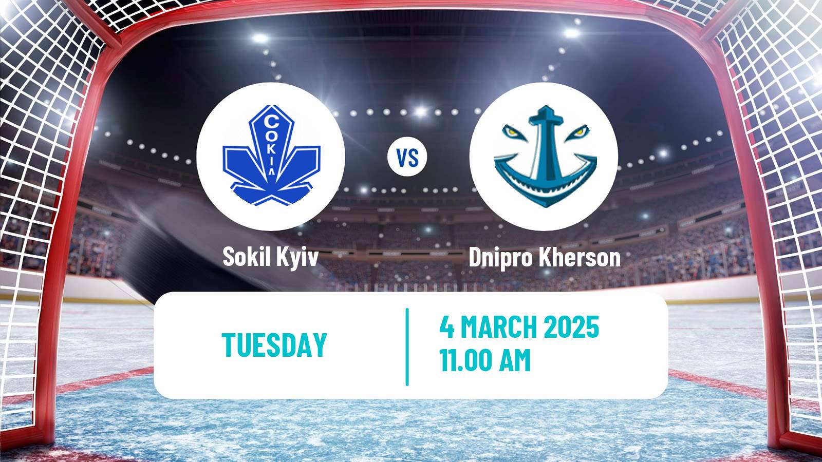 Hockey Ukrainian UHL Sokil Kyiv - Dnipro Kherson