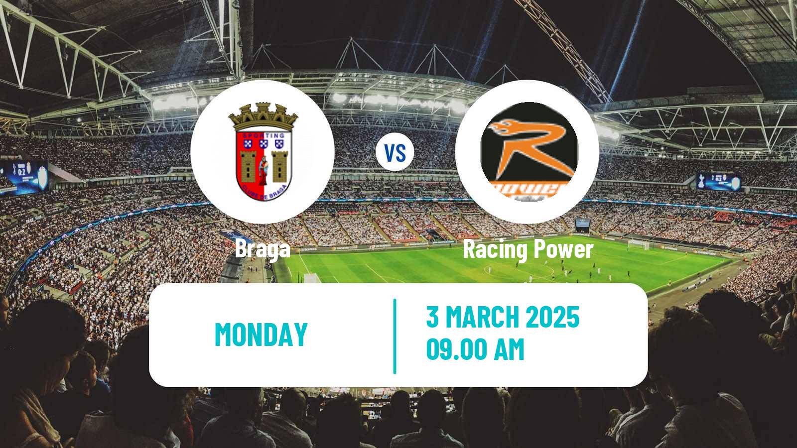 Soccer Portuguese Liga BPI Women Braga - Racing Power