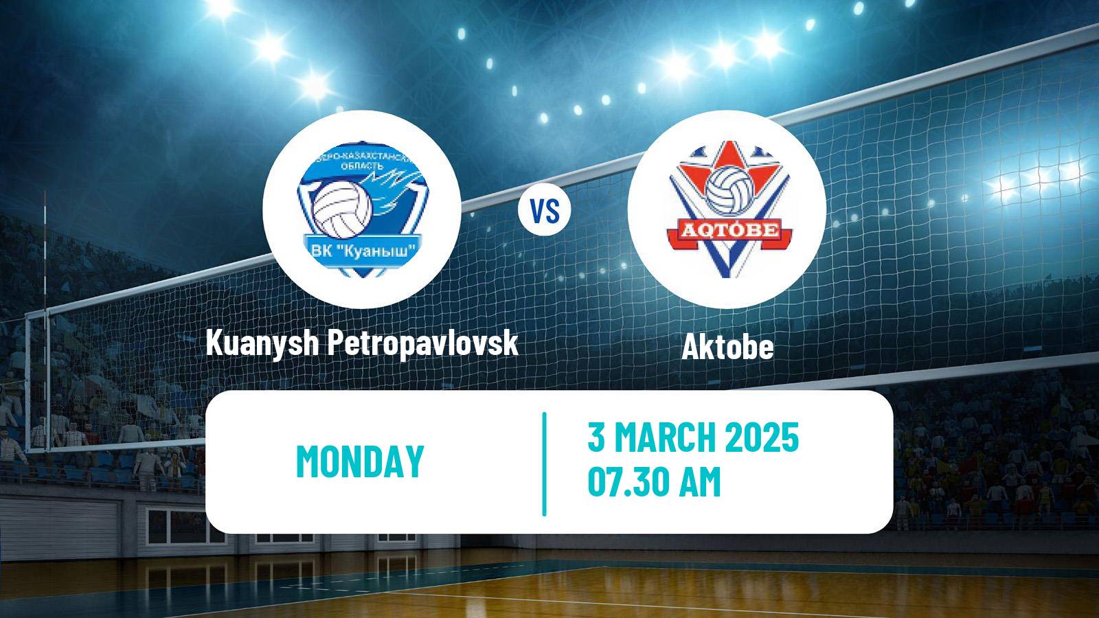 Volleyball Kazakh National League Volleyball Women Kuanysh Petropavlovsk - Aktobe