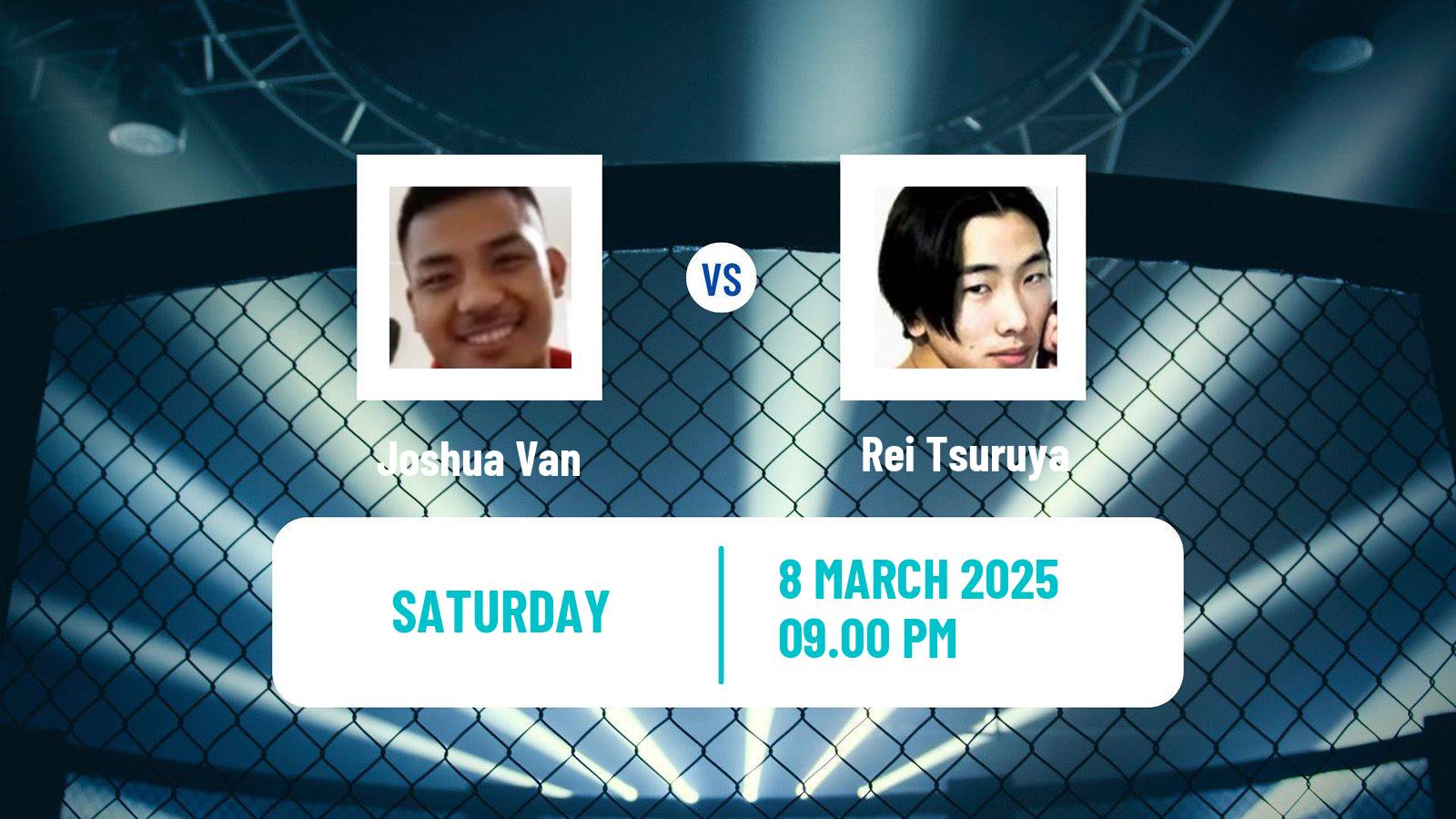 MMA Flyweight UFC Men Joshua Van - Rei Tsuruya
