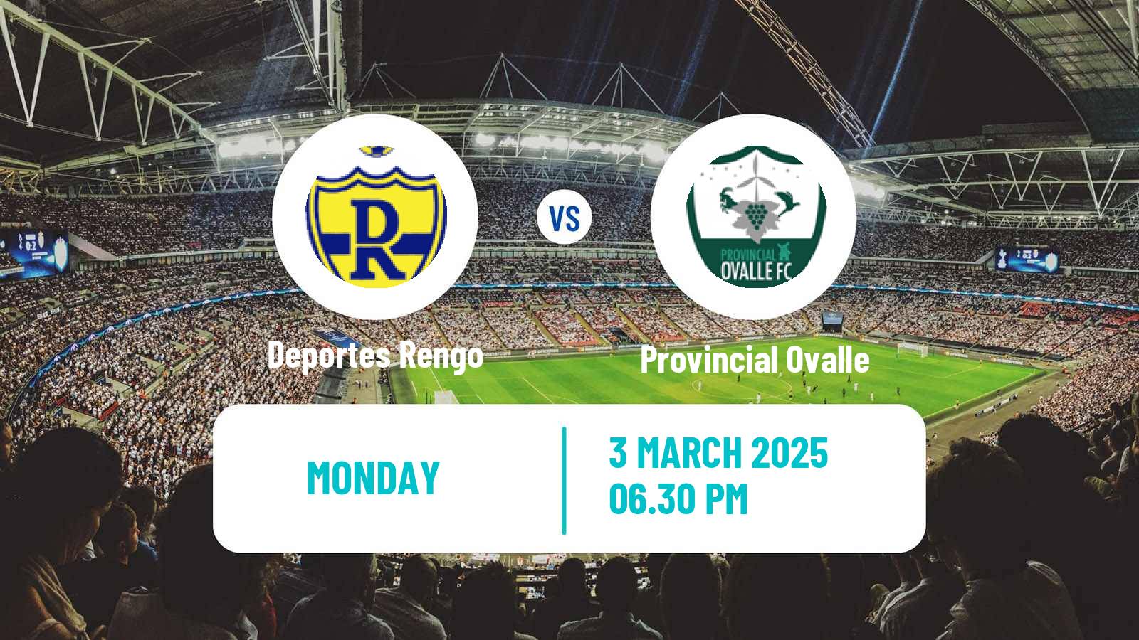 Soccer Chilean Segunda Division Deportes Rengo - Provincial Ovalle
