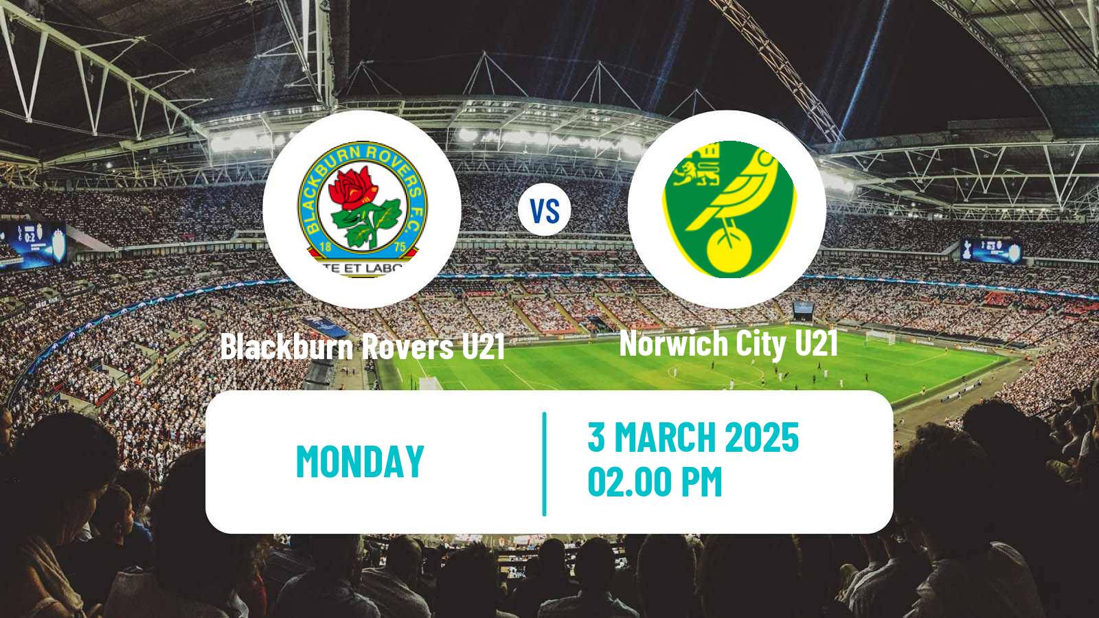 Soccer English Premier League 2 Blackburn Rovers U21 - Norwich City U21
