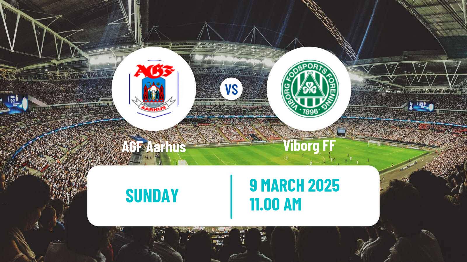 Soccer Danish Superliga AGF Aarhus - Viborg