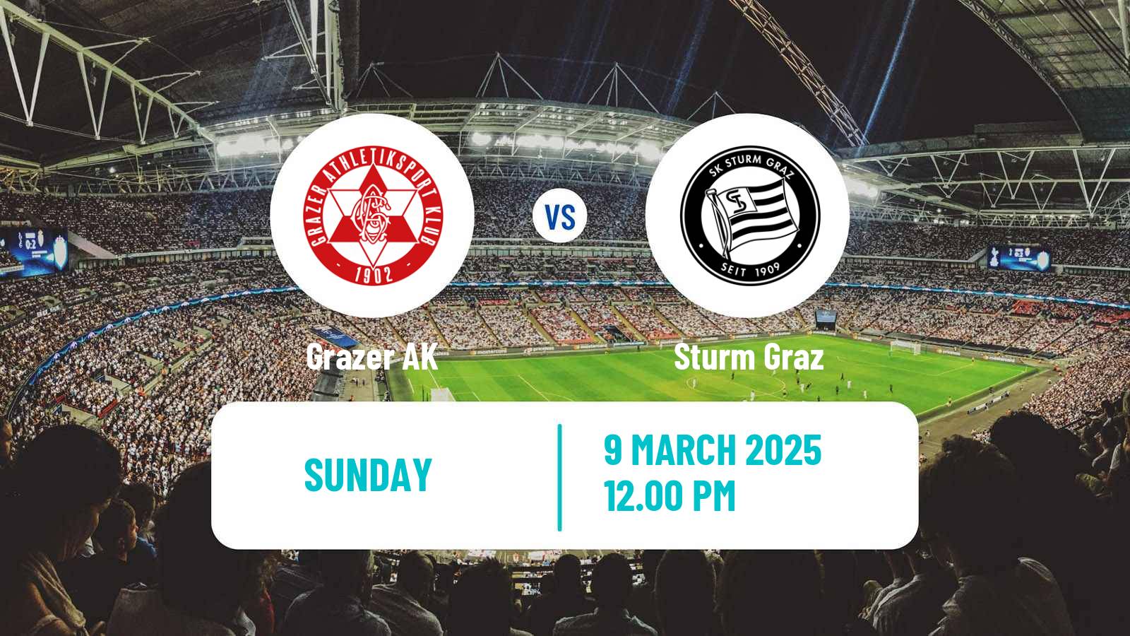 Soccer Austrian Bundesliga Grazer AK - Sturm Graz