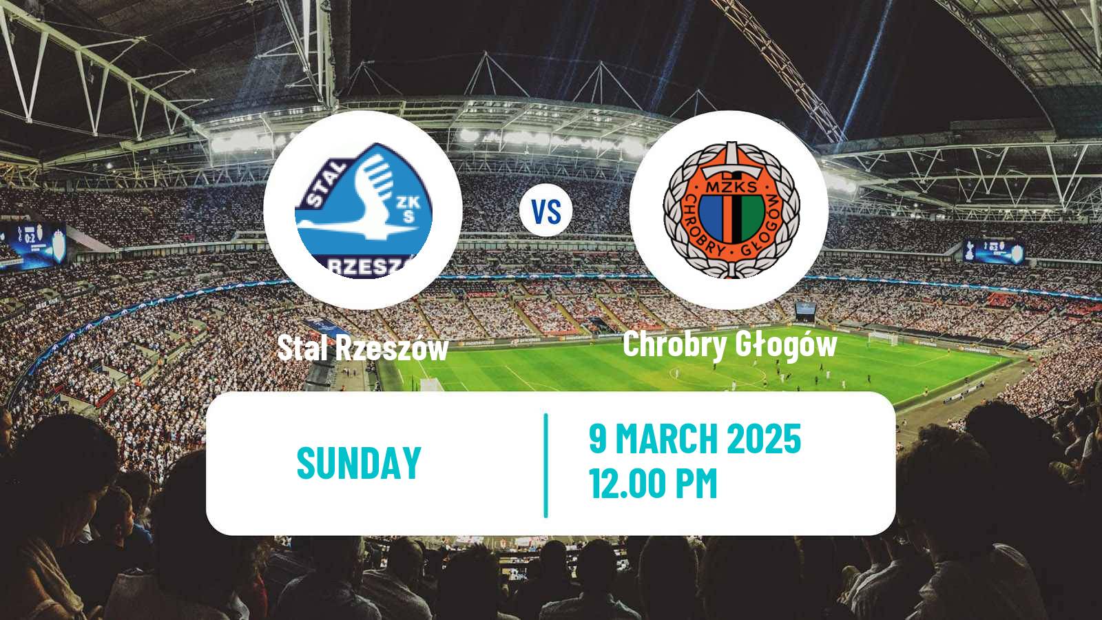 Soccer Polish Division 1 Stal Rzeszów - Chrobry Głogów