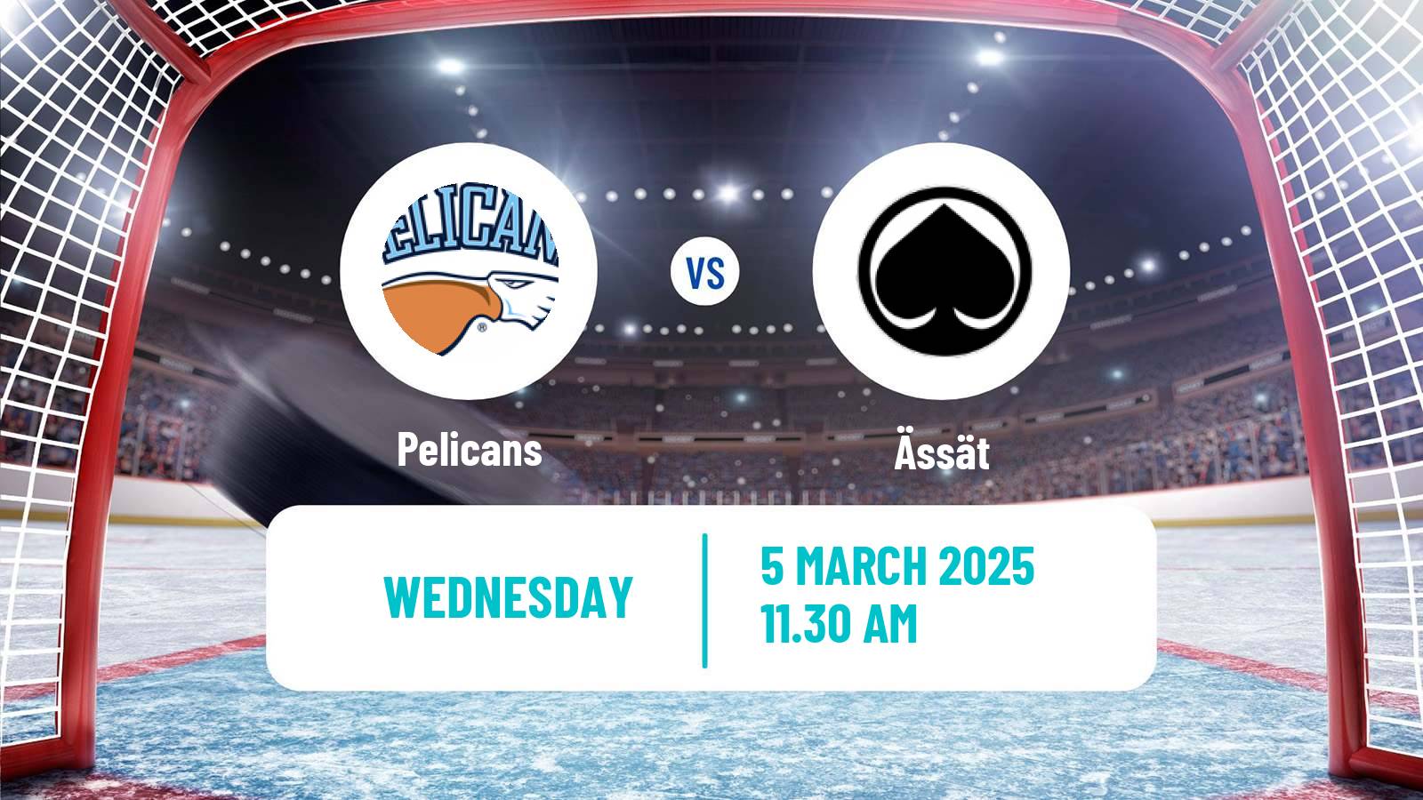Hockey Finnish SM-liiga Pelicans - Ässät