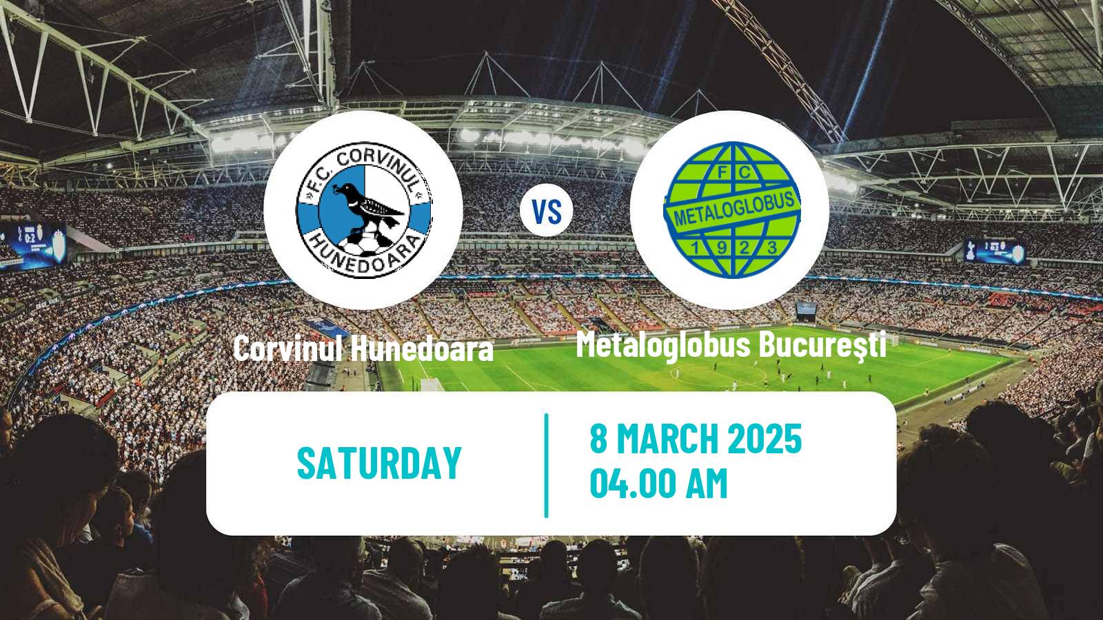 Soccer Romanian Division 2 Corvinul Hunedoara - Metaloglobus Bucureşti