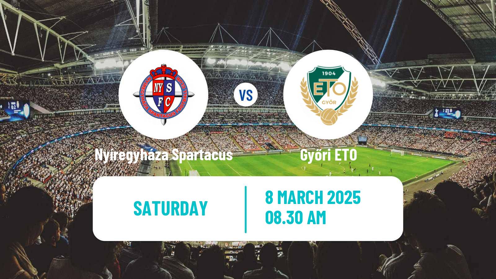 Soccer Hungarian NB I Nyíregyháza Spartacus - Győri ETO
