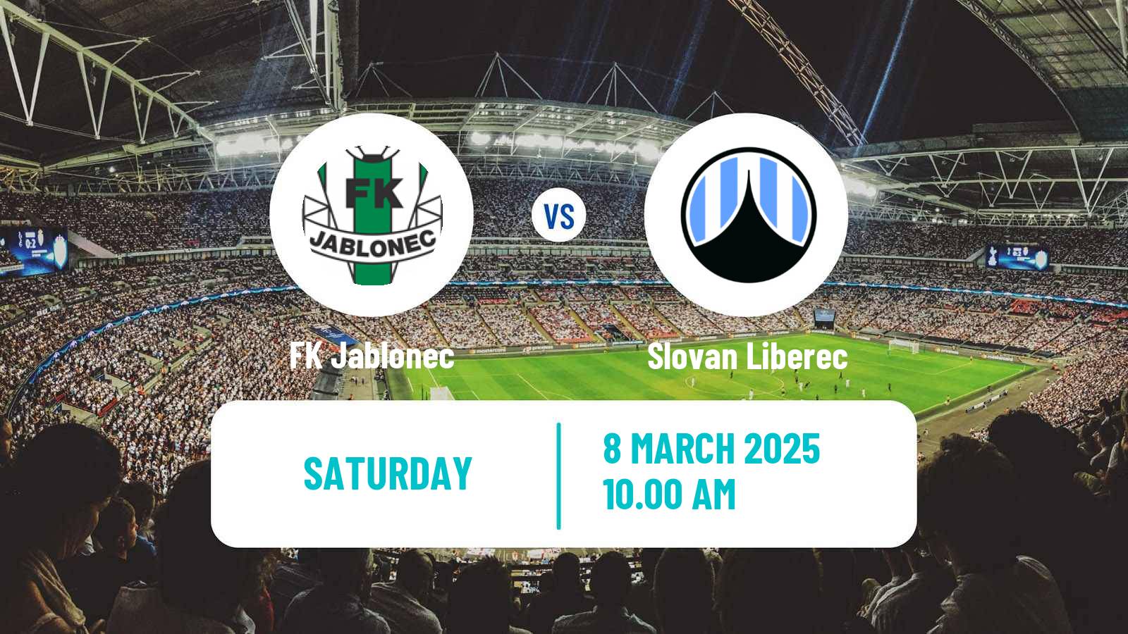 Soccer Czech 1 Liga Jablonec - Slovan Liberec