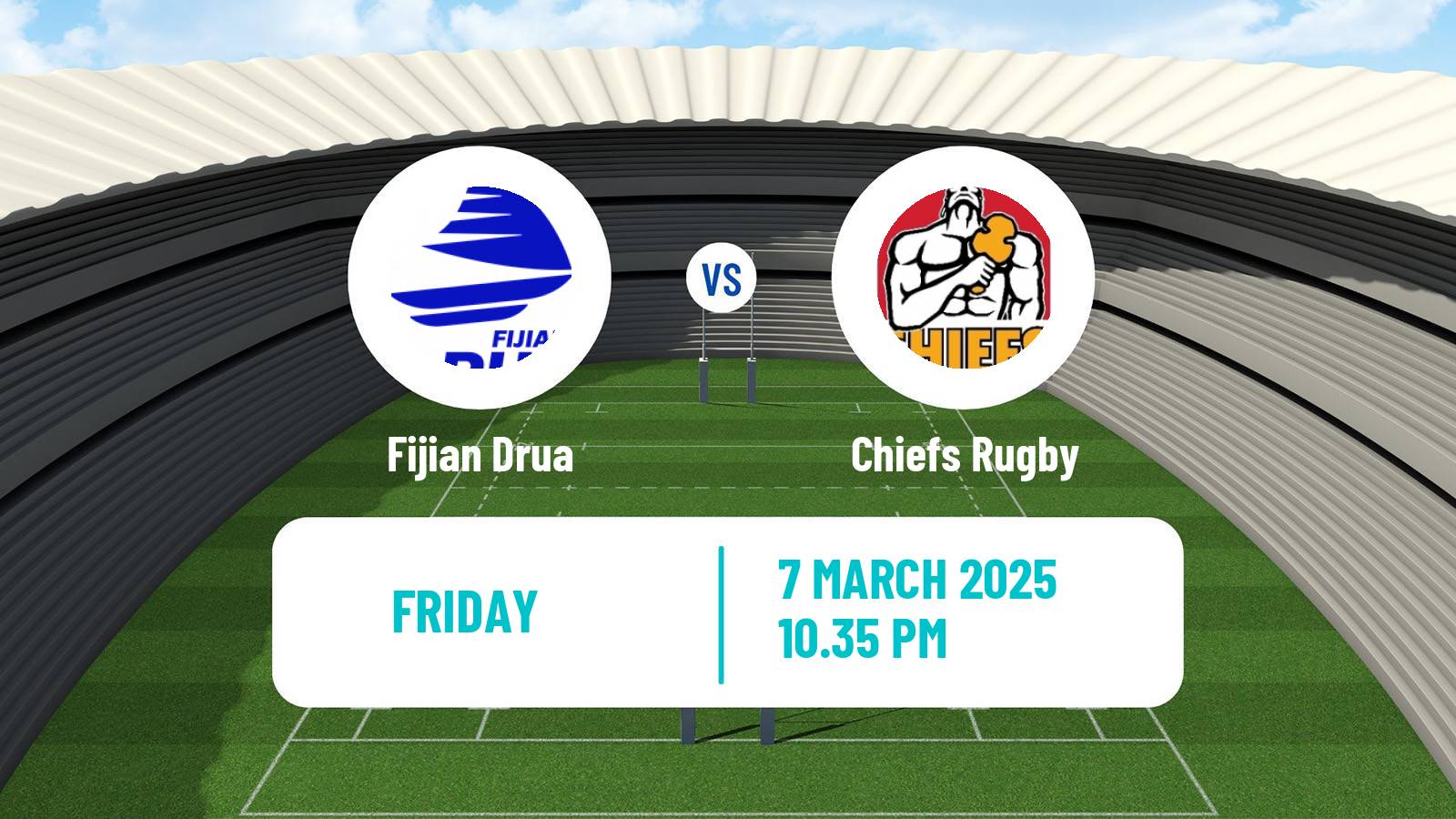Rugby union Super Rugby Fijian Drua - Chiefs