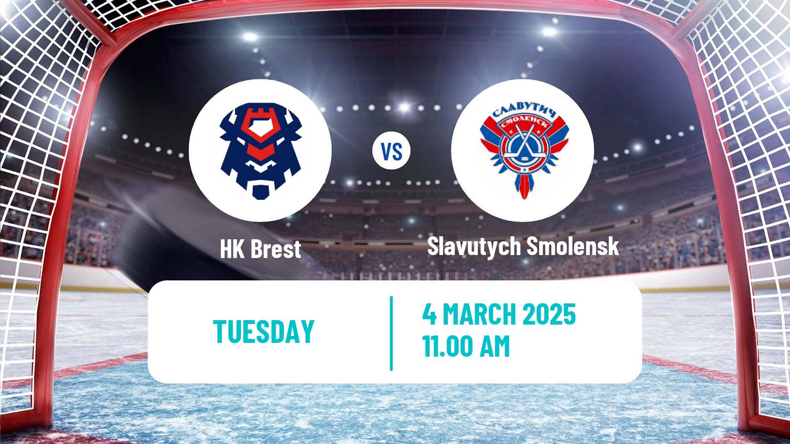 Hockey Belarusian Extraleague Brest - Slavutych Smolensk