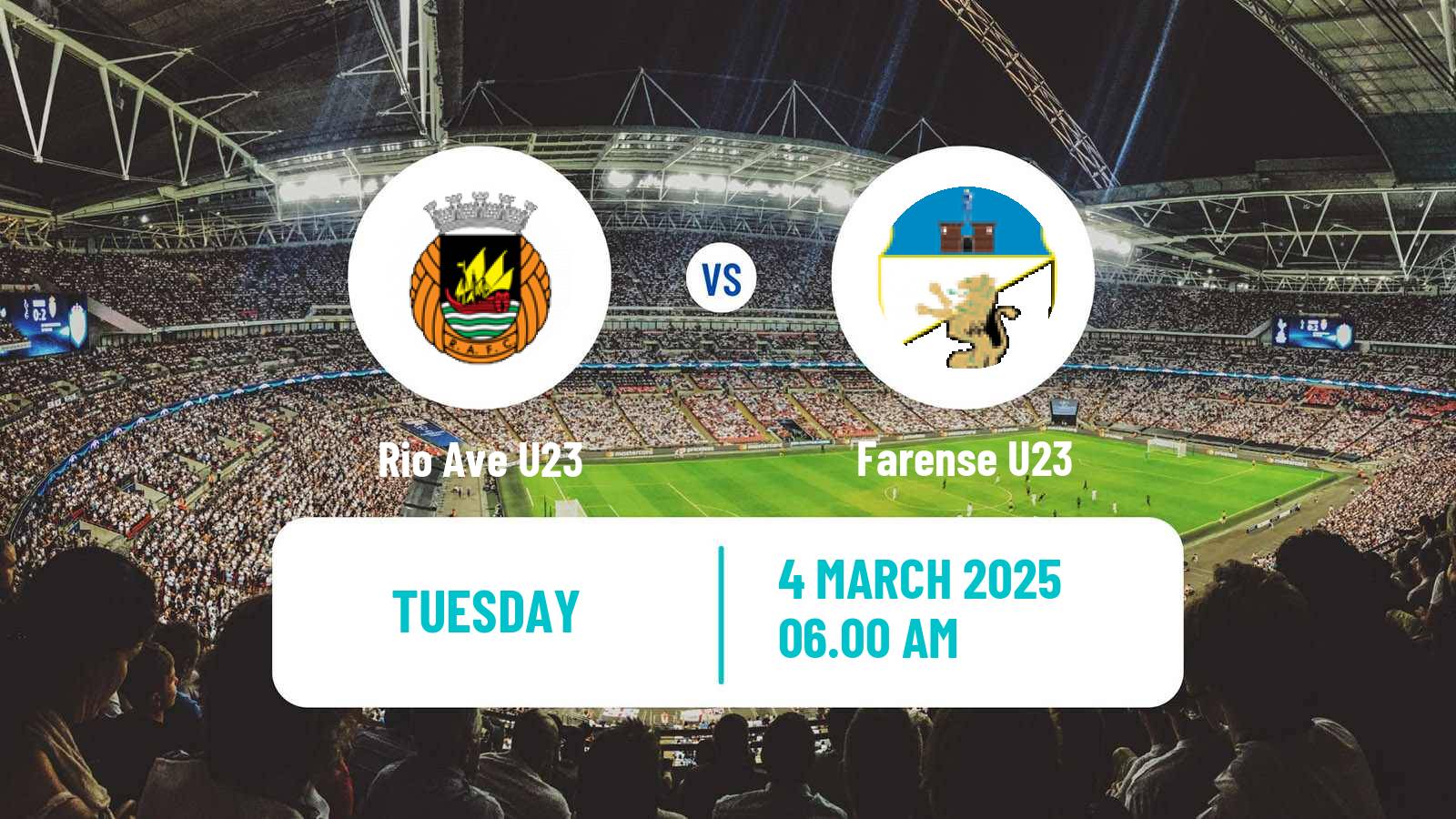 Football Portuguese Liga Revelacao U23 Rio Ave U23 - Farense U23