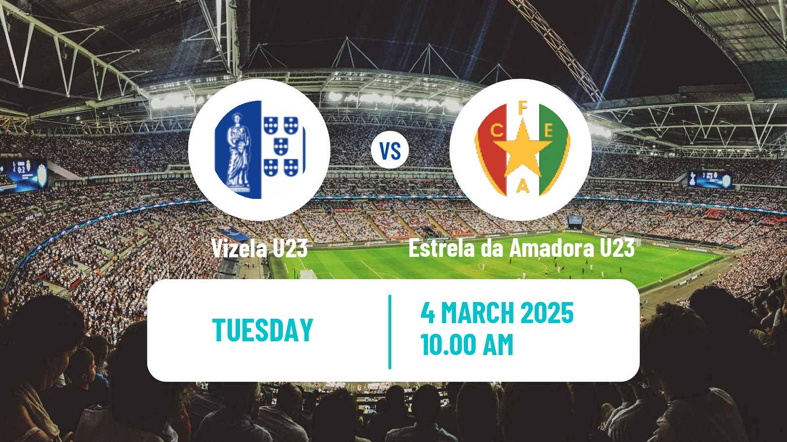 Football Portuguese Liga Revelacao U23 Vizela U23 - Estrela da Amadora U23