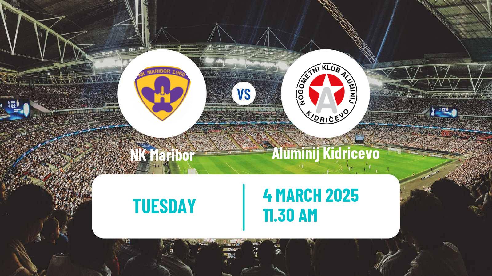 Soccer Slovenian Cup Maribor - Aluminij Kidricevo