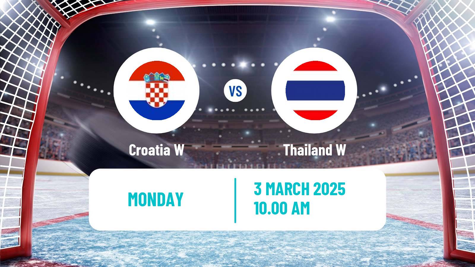 Hockey IIHF World Championship IIIA Women Croatia W - Thailand W