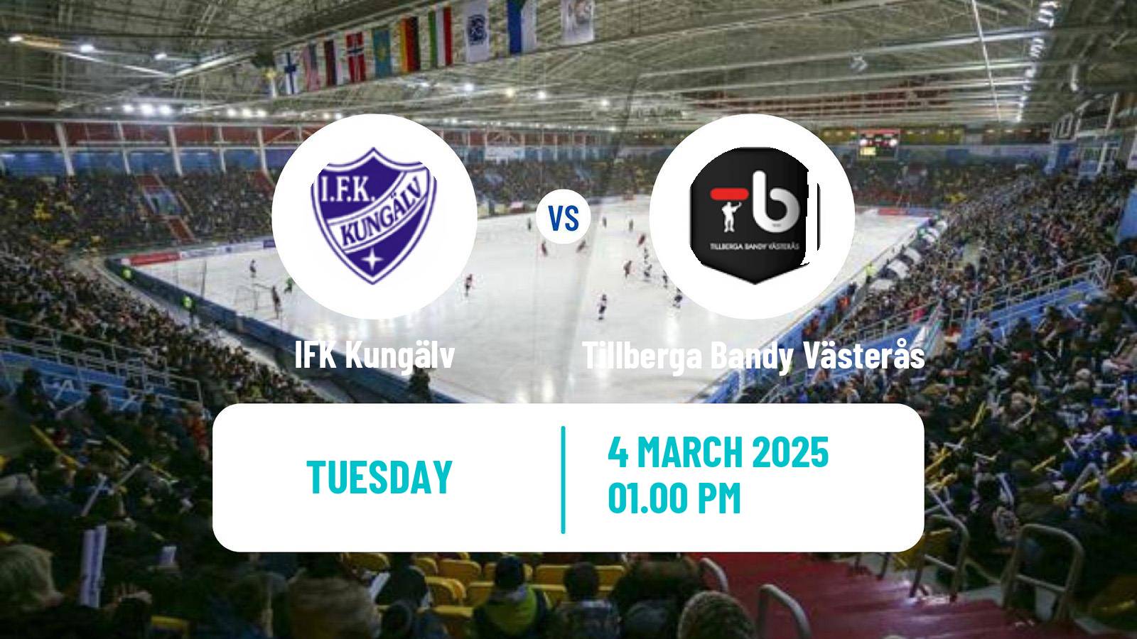Bandy Swedish Elitserien Bandy IFK Kungälv - Tillberga Bandy Västerås