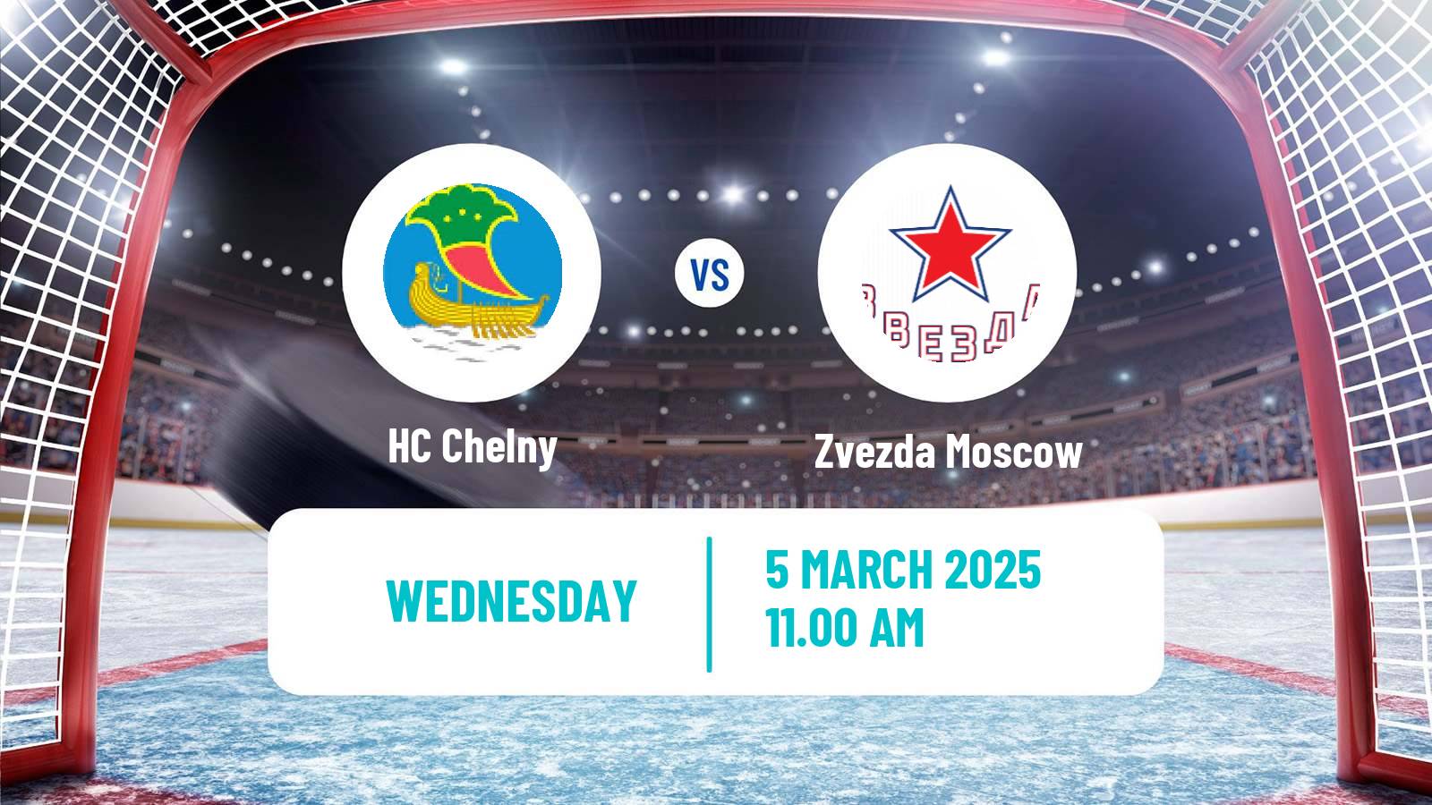 Hockey VHL Chelny - Zvezda Moscow