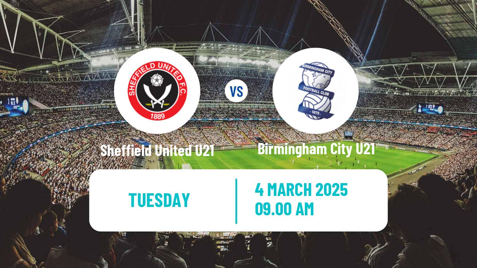 Soccer English Professional Development League Sheffield United U21 - Birmingham City U21