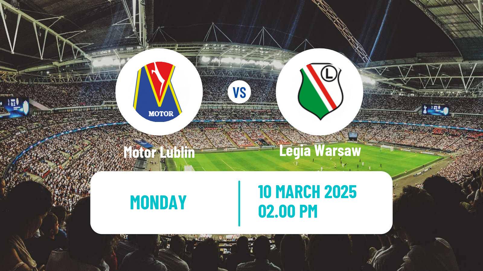Soccer Polish Ekstraklasa Motor Lublin - Legia Warsaw