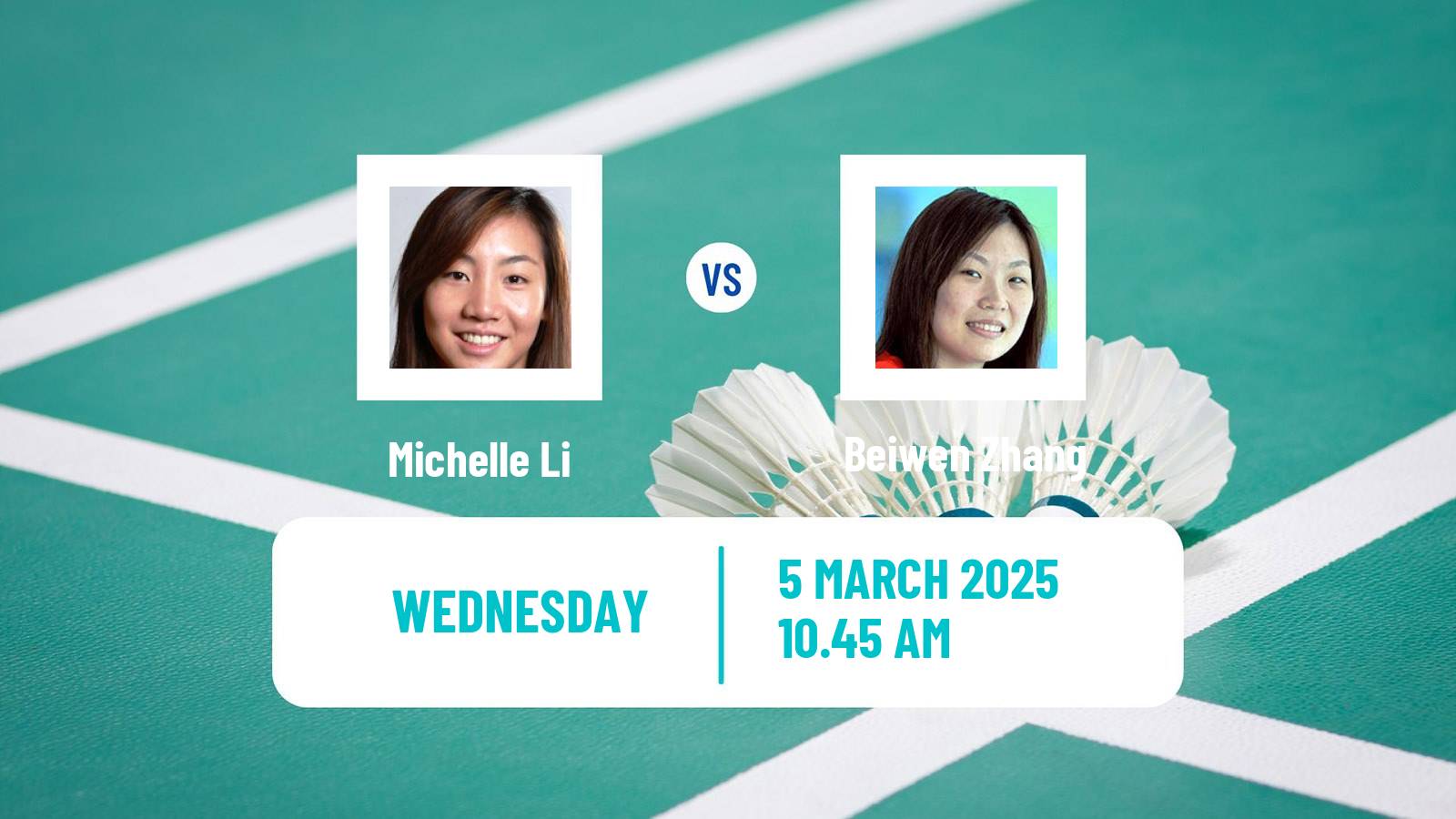 Badminton BWF World Tour Orleans Masters Women Michelle Li - Beiwen Zhang