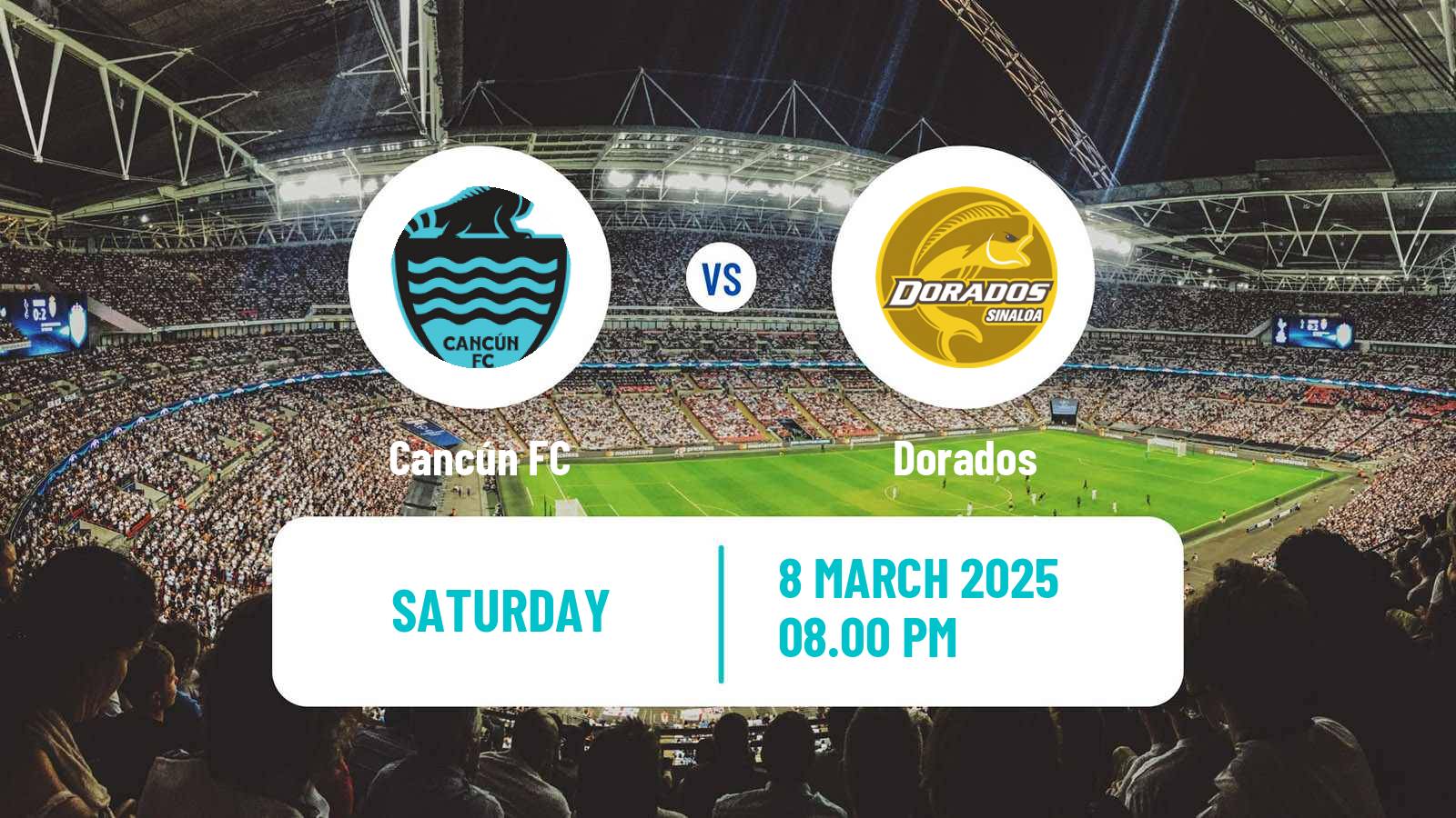 Soccer Mexican Liga de Expansion MX Cancún - Dorados