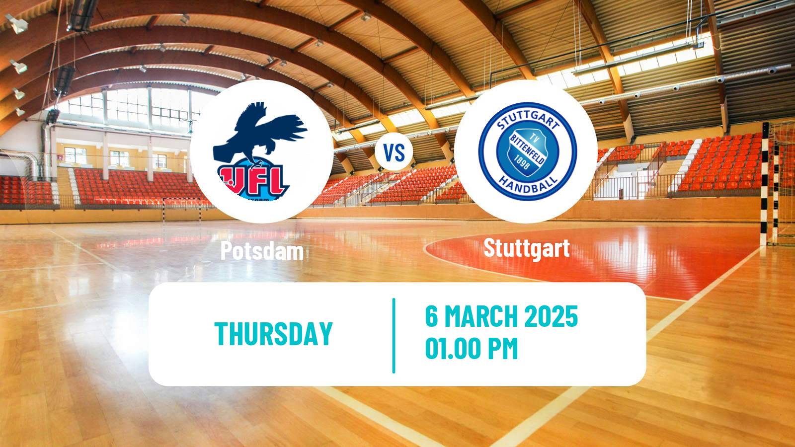 Handball German Bundesliga Handball Potsdam - Stuttgart
