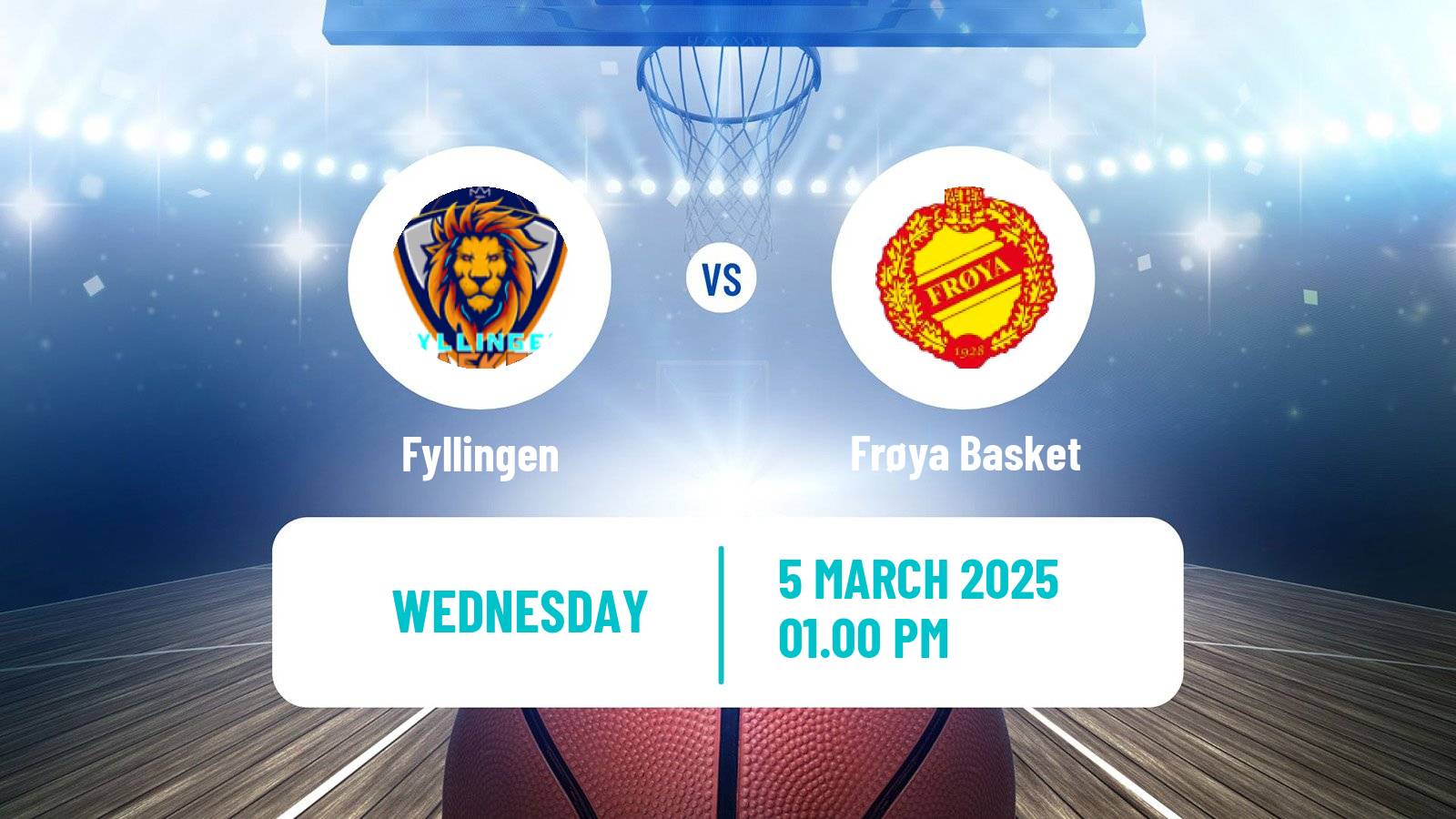 Basketball Norwegian BLNO Fyllingen - Frøya Basket