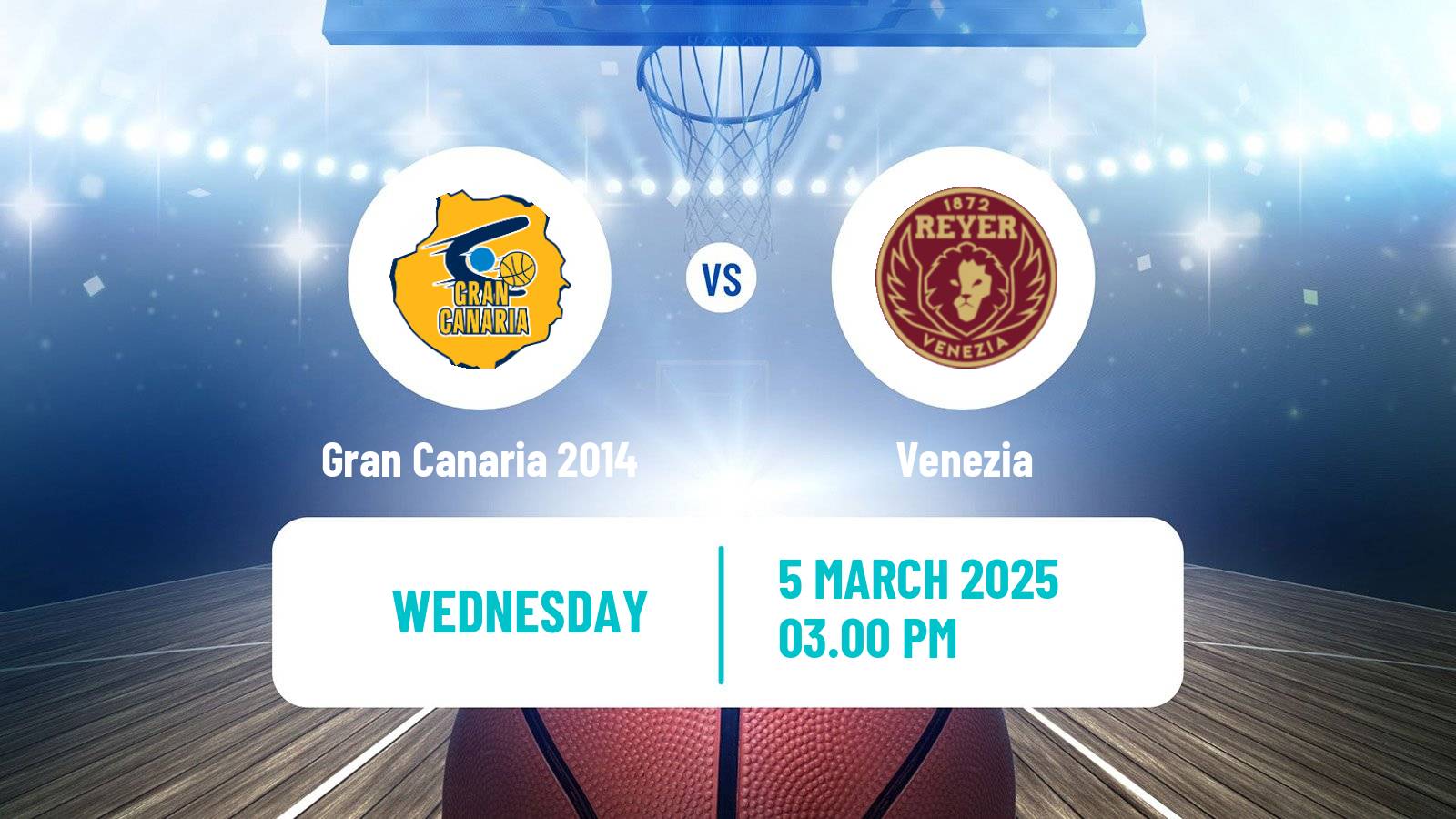 Basketball Eurocup Gran Canaria 2014 - Venezia