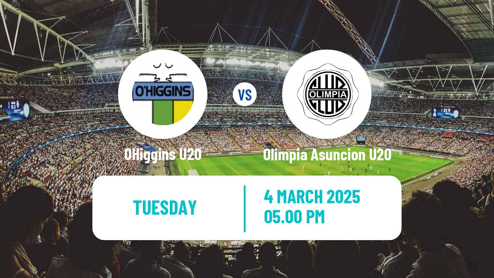 Soccer Copa Libertadores U20 OHiggins U20 - Olimpia Asuncion U20