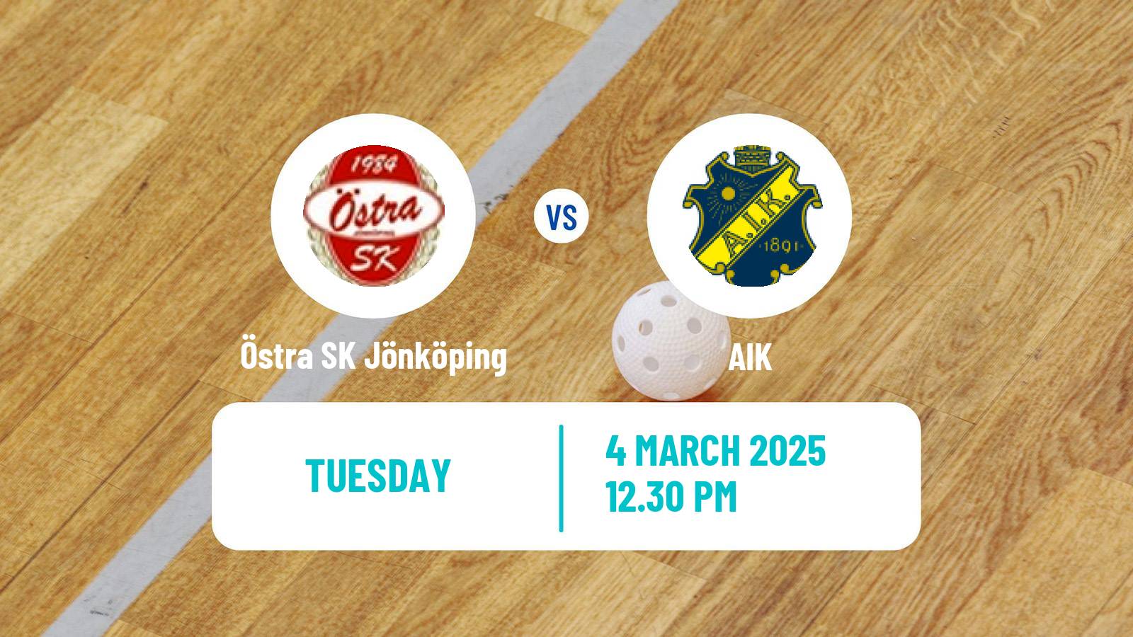 Floorball Swedish Superligan Floorball Östra SK Jönköping - AIK