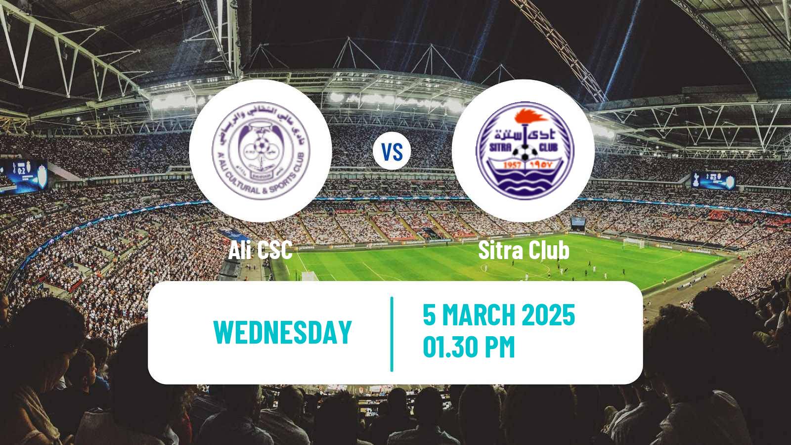 Football Bahraini Premier League Ali CSC - Sitra