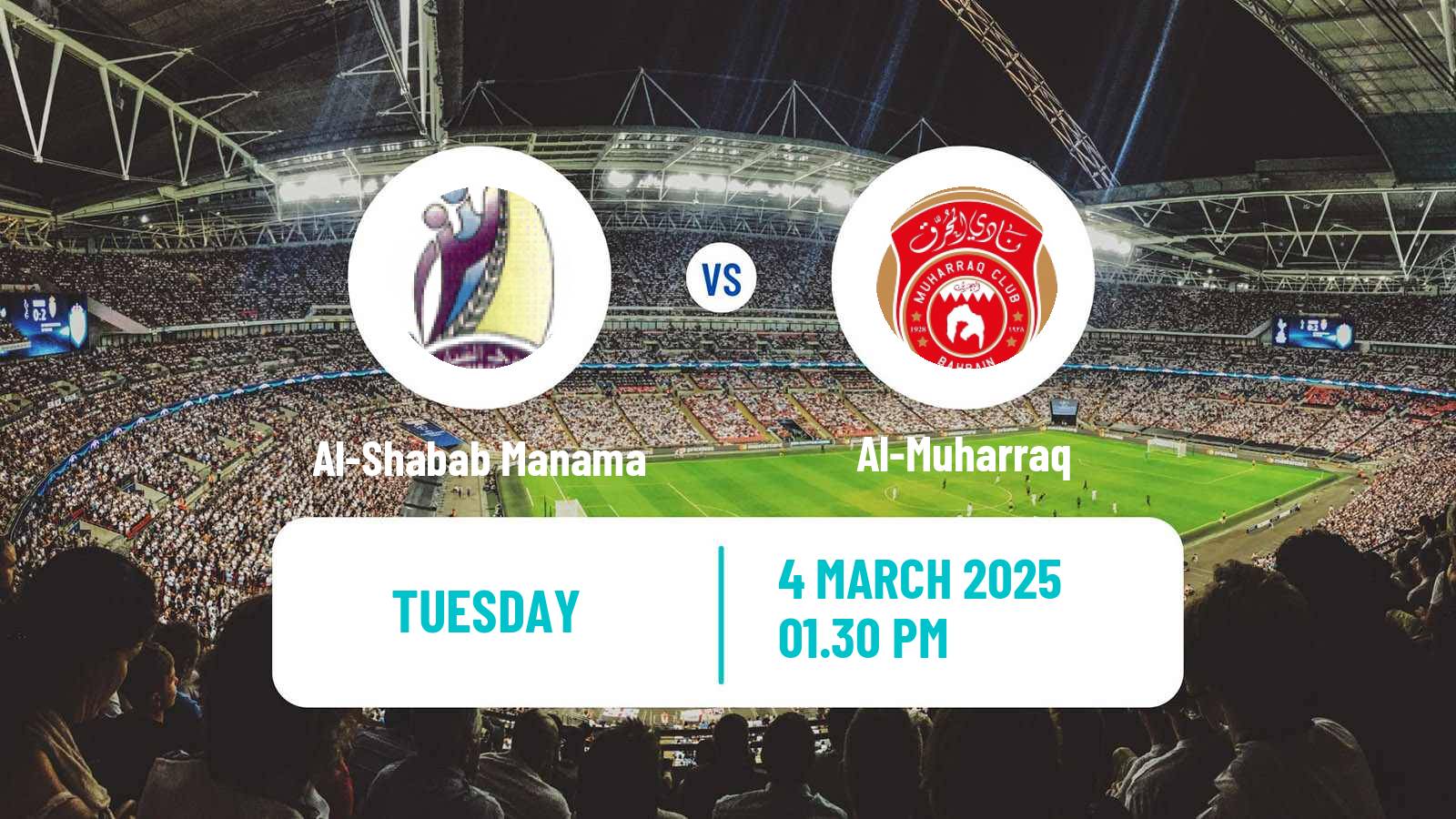 Football Bahraini Premier League Al-Shabab Manama - Al-Muharraq