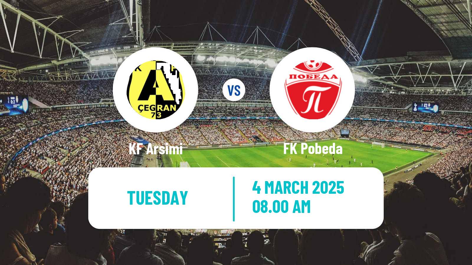 Soccer North Macedonian 2 MFL Arsimi - Pobeda