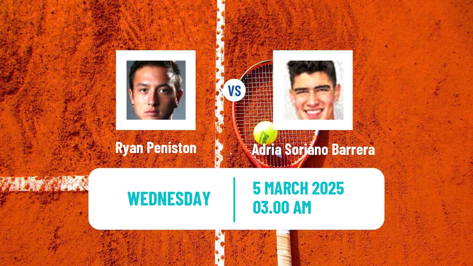 Tennis Hersonissos Challenger Men Ryan Peniston - Adria Soriano Barrera
