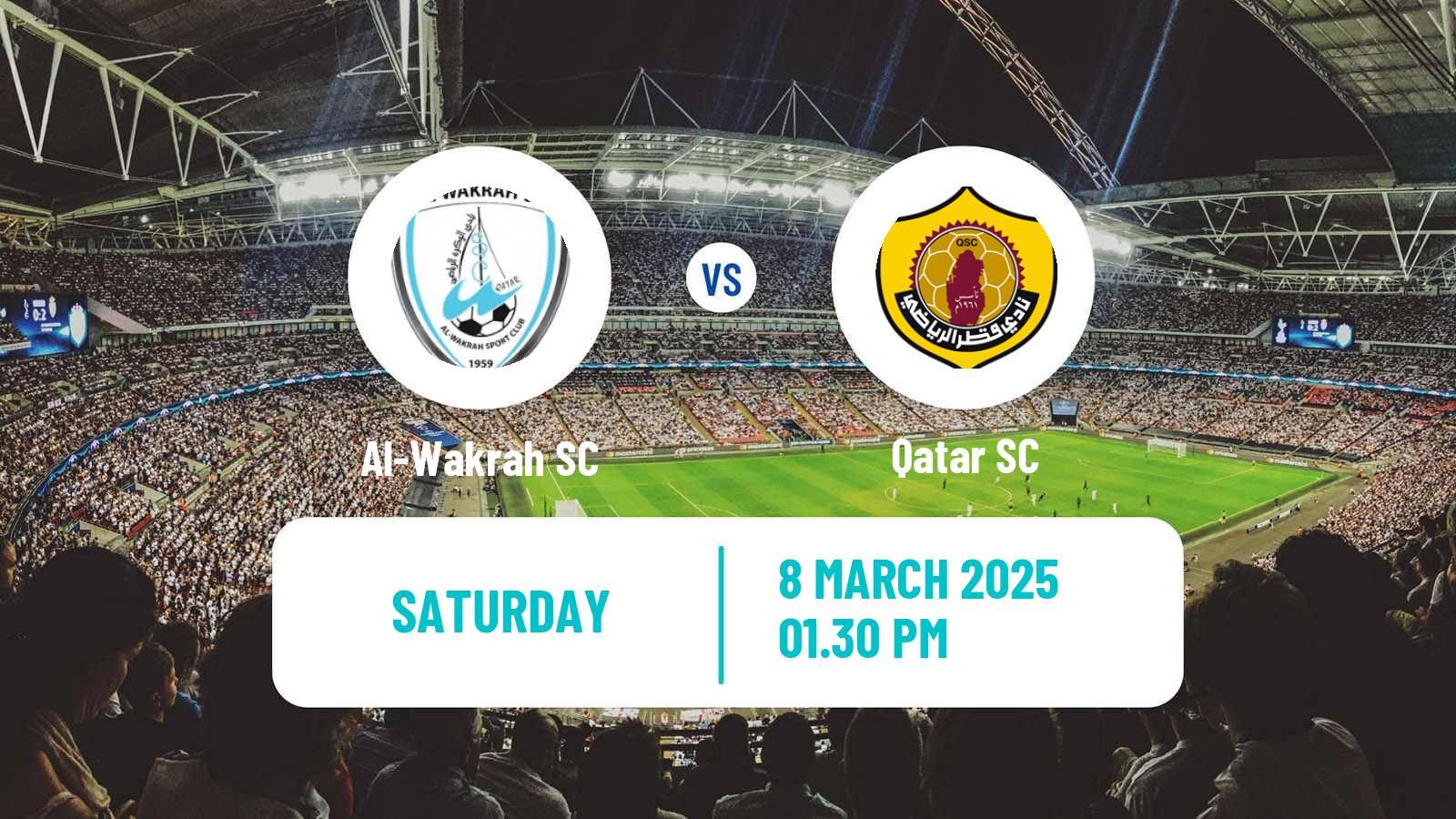 Soccer Qatar QSL Al-Wakrah - Qatar SC