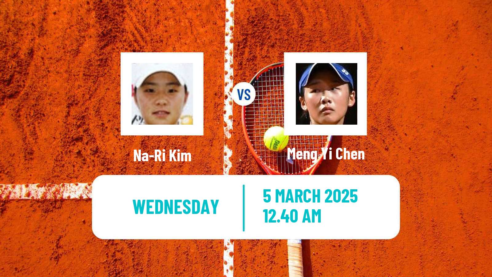 Tennis ITF W15 Maanshan 2 Women Na-Ri Kim - Meng Yi Chen