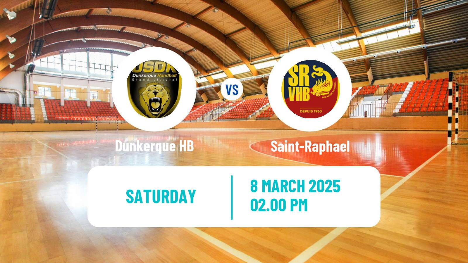 Handball French Starligue Handball Dunkerque - Saint-Raphael