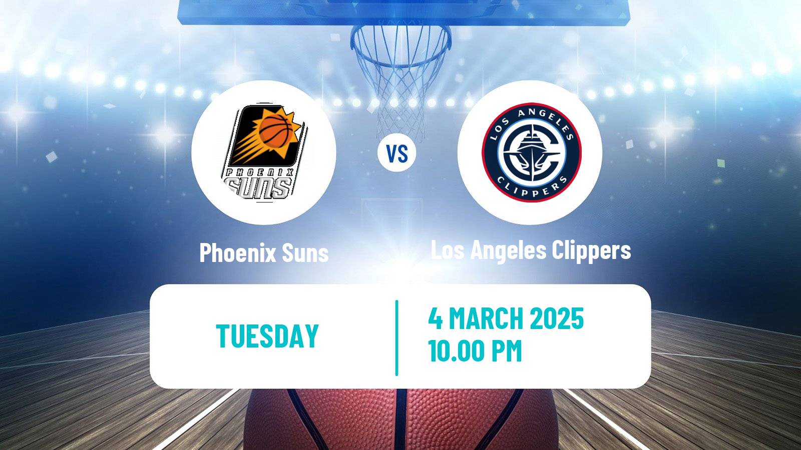 Basketball NBA Phoenix Suns - Los Angeles Clippers