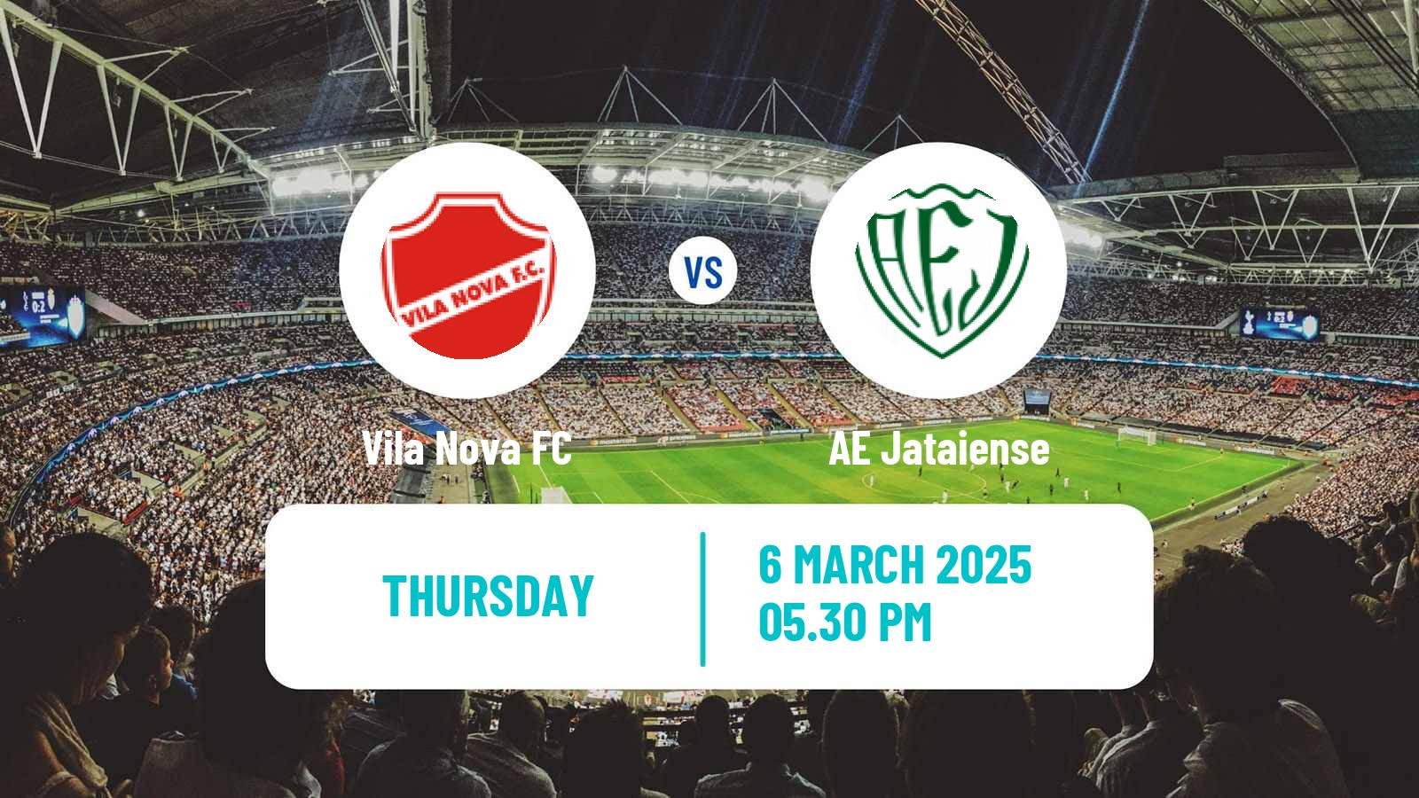 Soccer Brazilian Campeonato Goiano Vila Nova - Jataiense