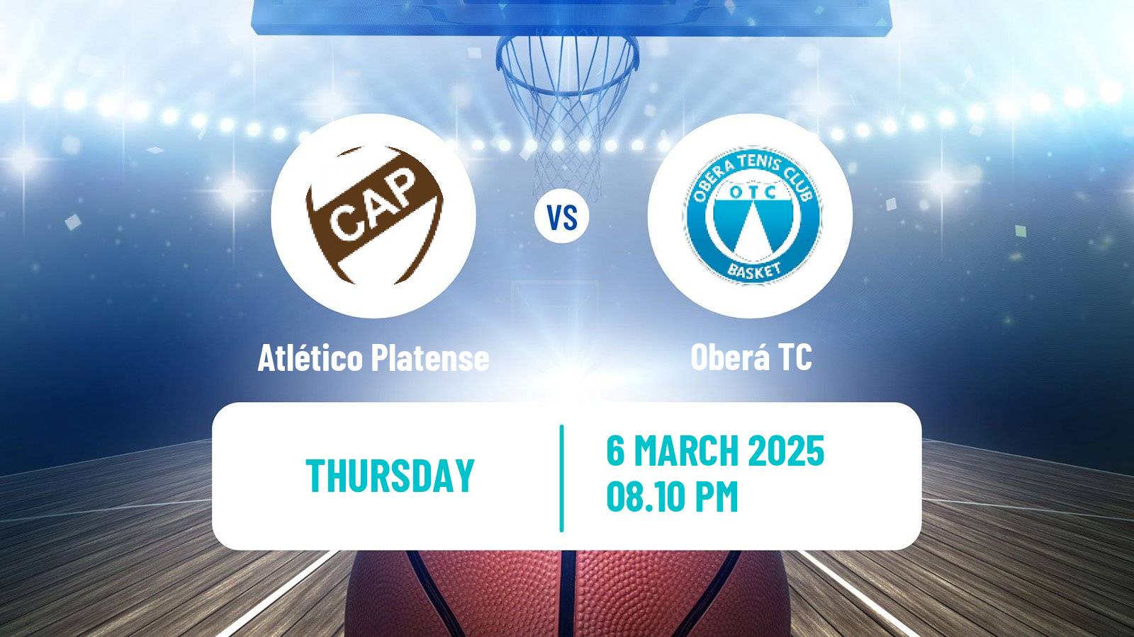 Basketball Argentinian LNB Atlético Platense - Oberá TC