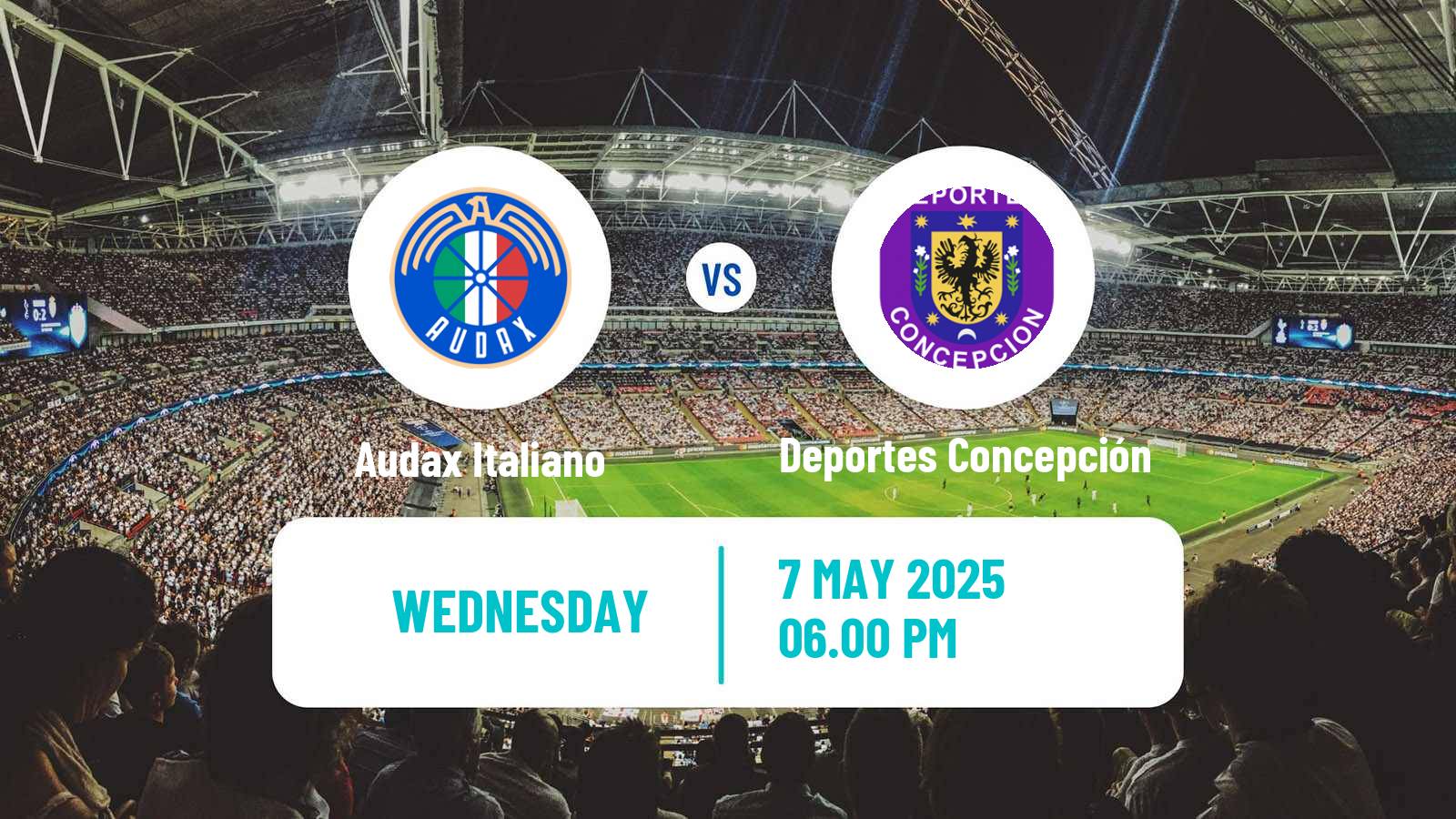 Soccer Chilean Cup Audax Italiano - Deportes Concepción