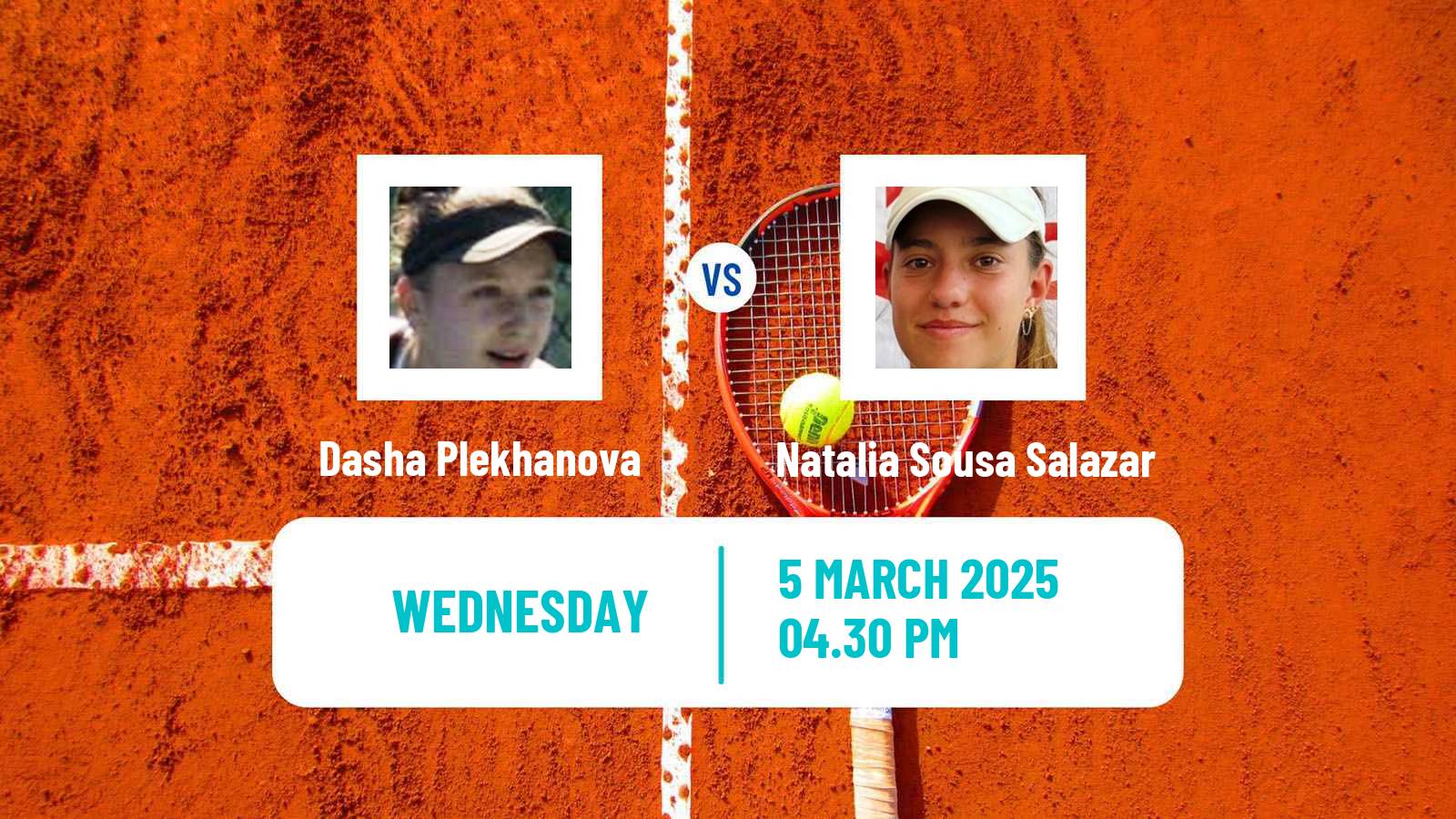Tennis ITF W50 Chihuahua Women Dasha Plekhanova - Natalia Sousa Salazar