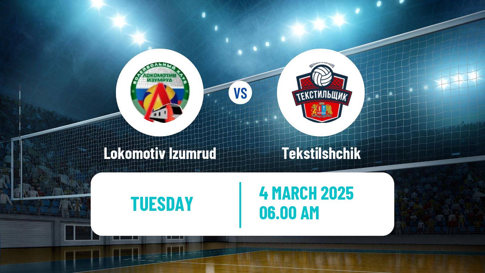 Volleyball Russian Vysshaya League A Volleyball Lokomotiv Izumrud - Tekstilshchik