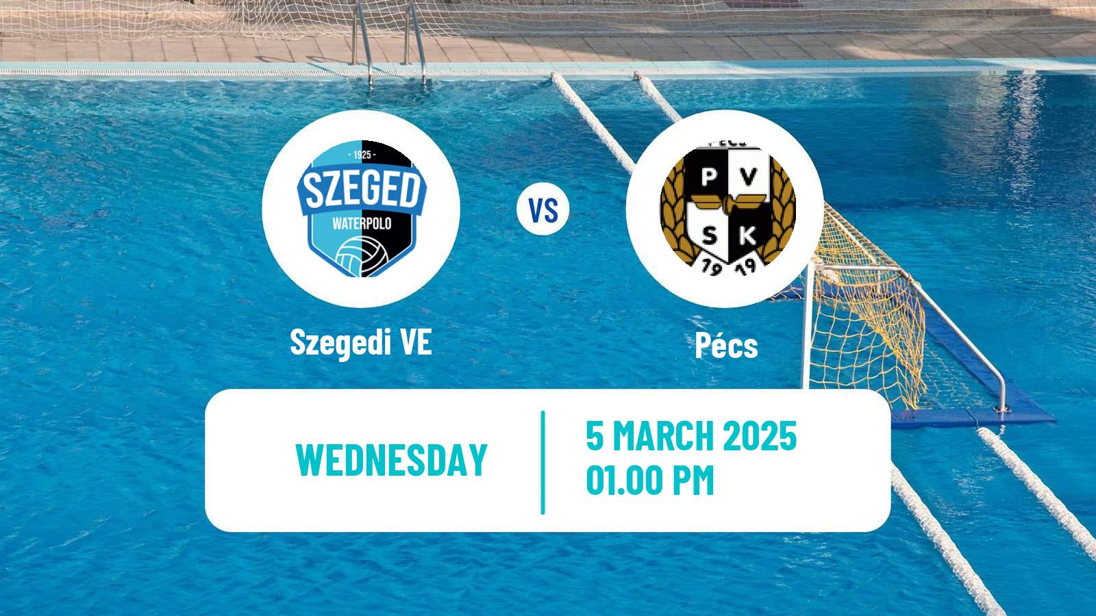 Water polo Hungarian OB I Water Polo Szeged - Pécs