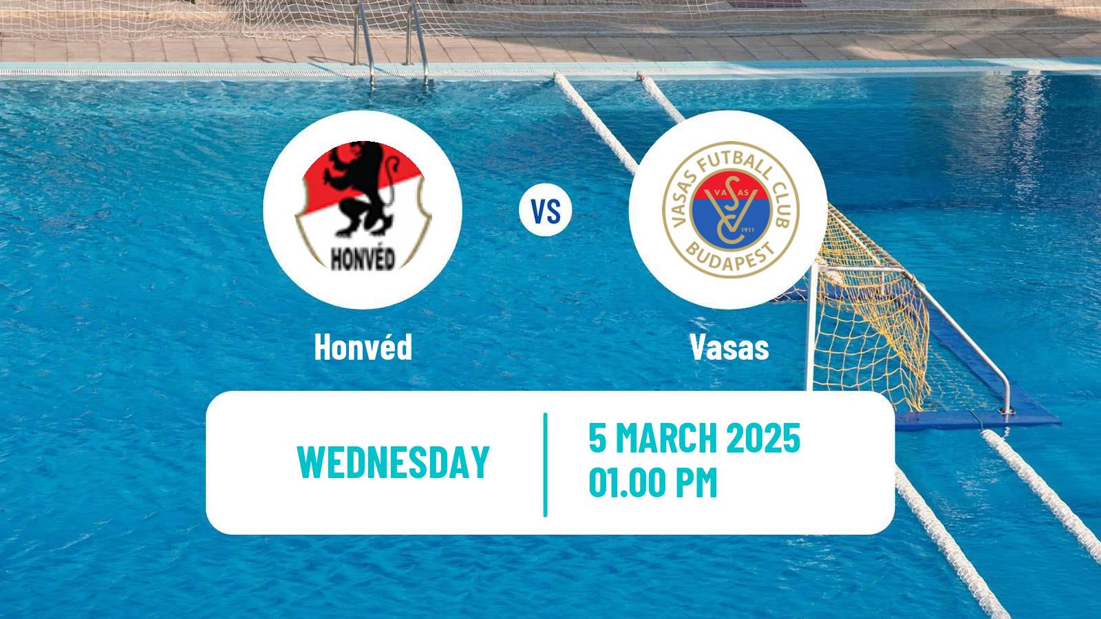 Water polo Hungarian OB I Water Polo Honvéd - Vasas