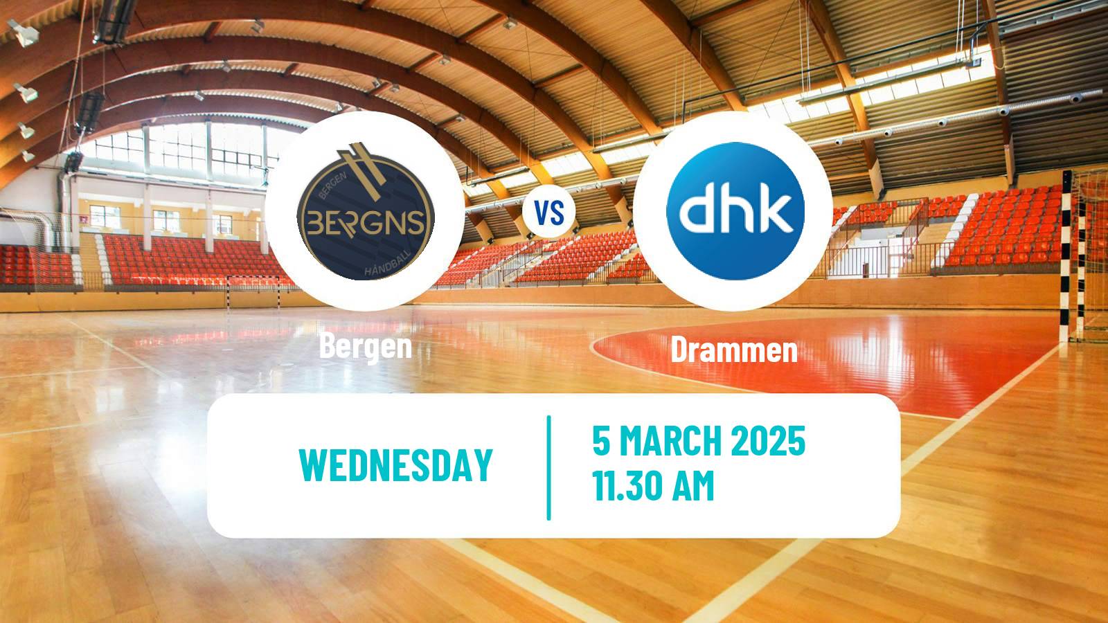 Handball Norwegian Eliteserien Handball Bergen - Drammen