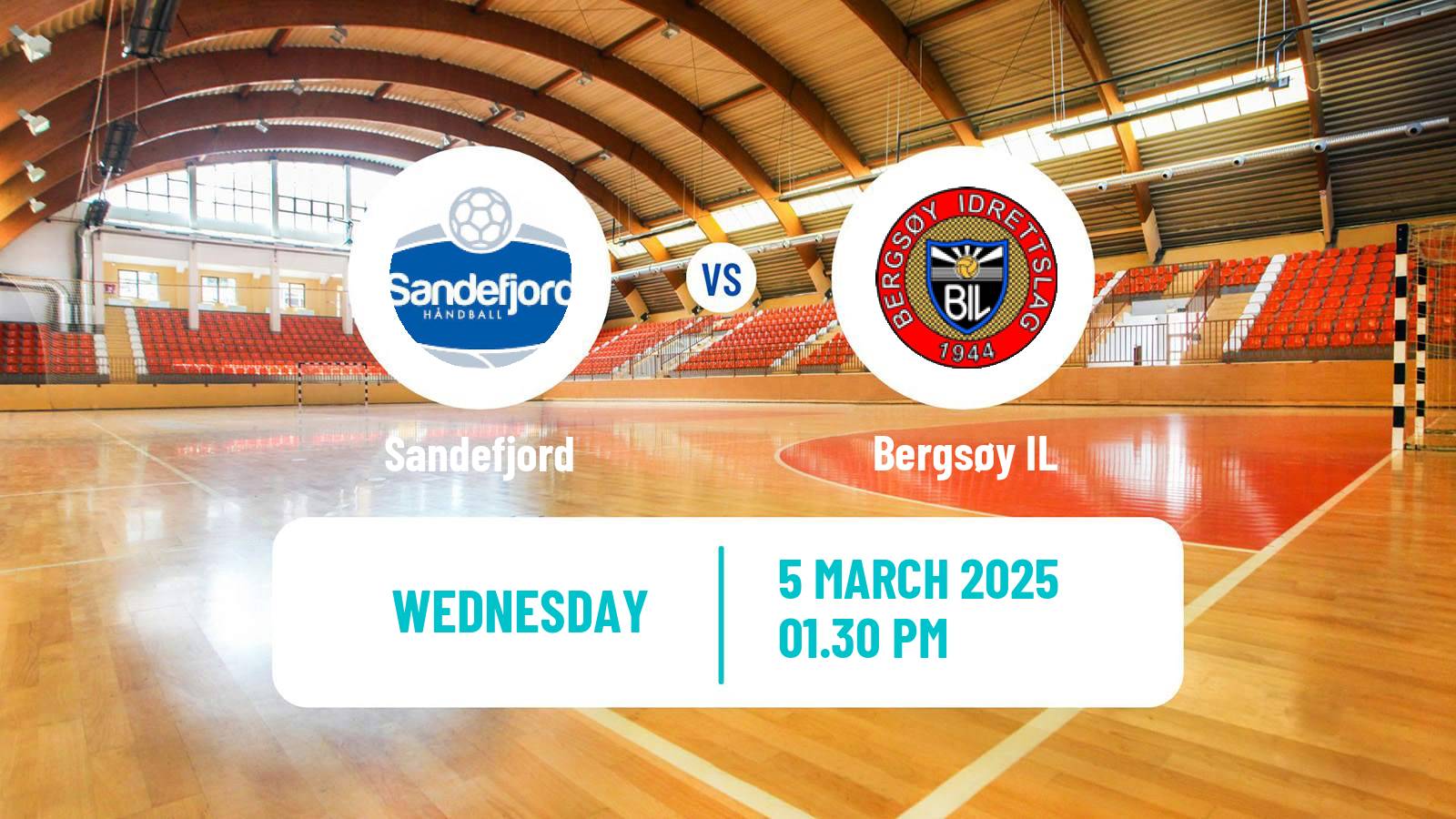 Handball Norwegian 1 Division Handball Sandefjord - Bergsøy