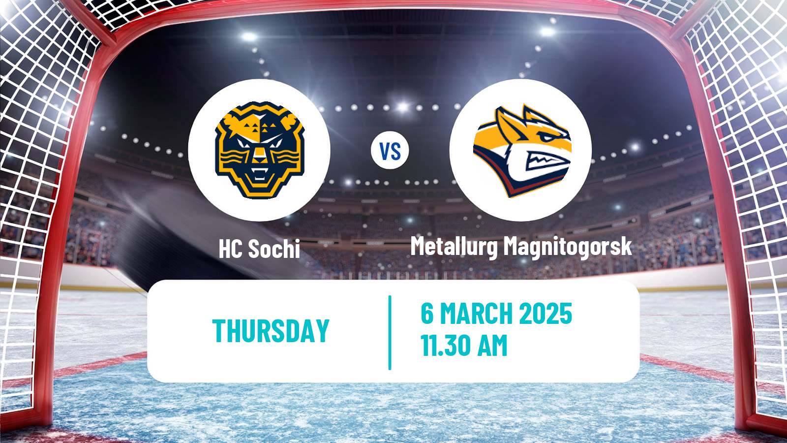 Hockey KHL Sochi - Metallurg Magnitogorsk